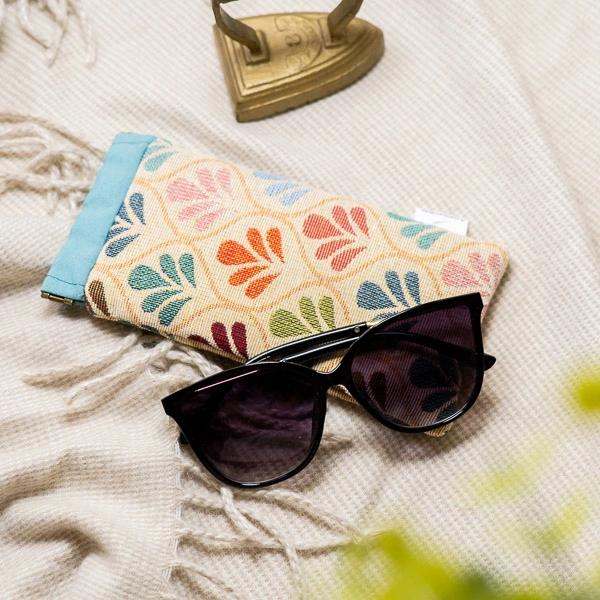 Funda de gafas artesanal acolchada