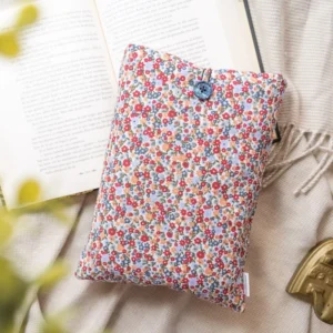 Funda para libros de flores