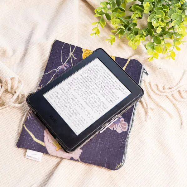 Funda para ebook artesanal
