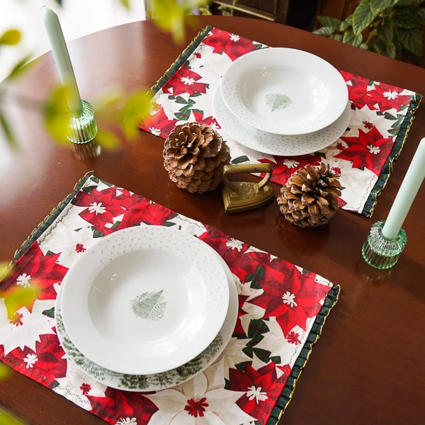 Mantel navideño Pascua