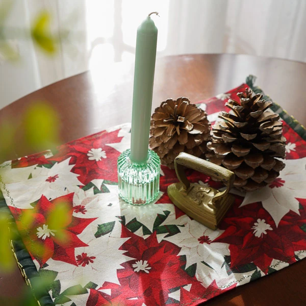 Mantel navideño Pascua