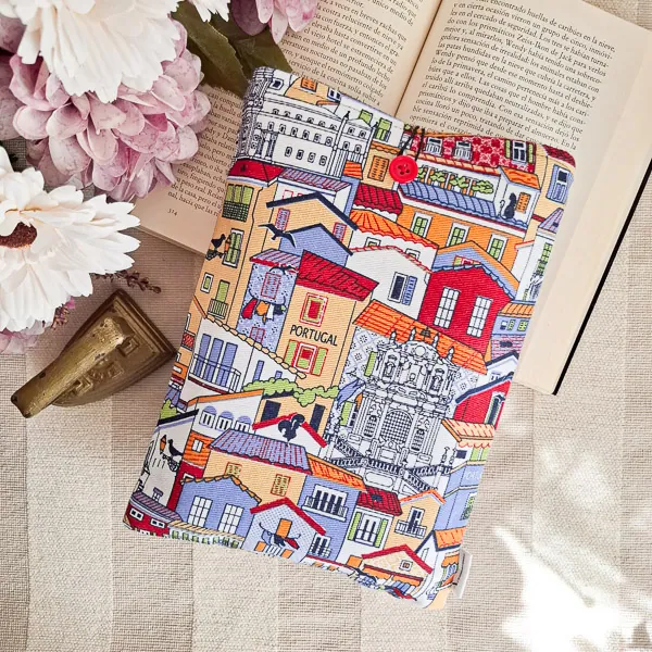 Funda para libros artesanal