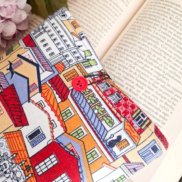 Funda para libros artesanal
