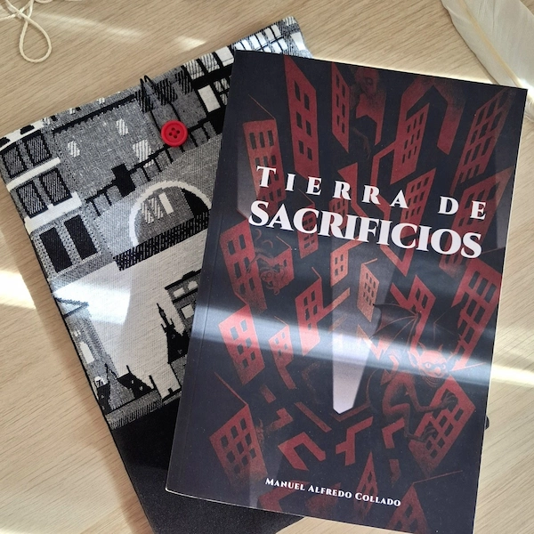 Funda para libros artesanal