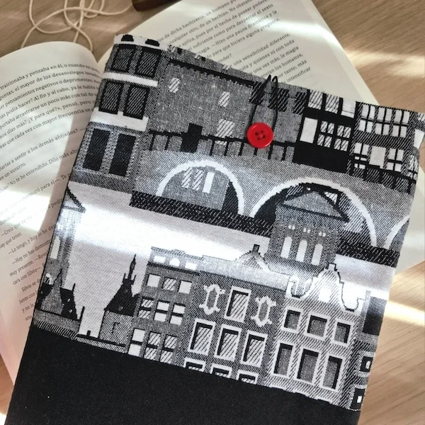 Funda para libros artesanal